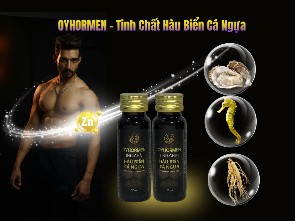 5. OYHORMEN – tinh chất hàu biển cá ngựa